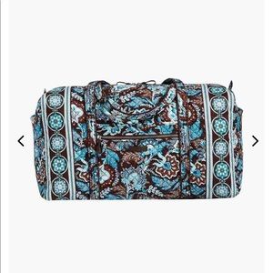 Vera Bradley Large Travel Duffel - Java Blue